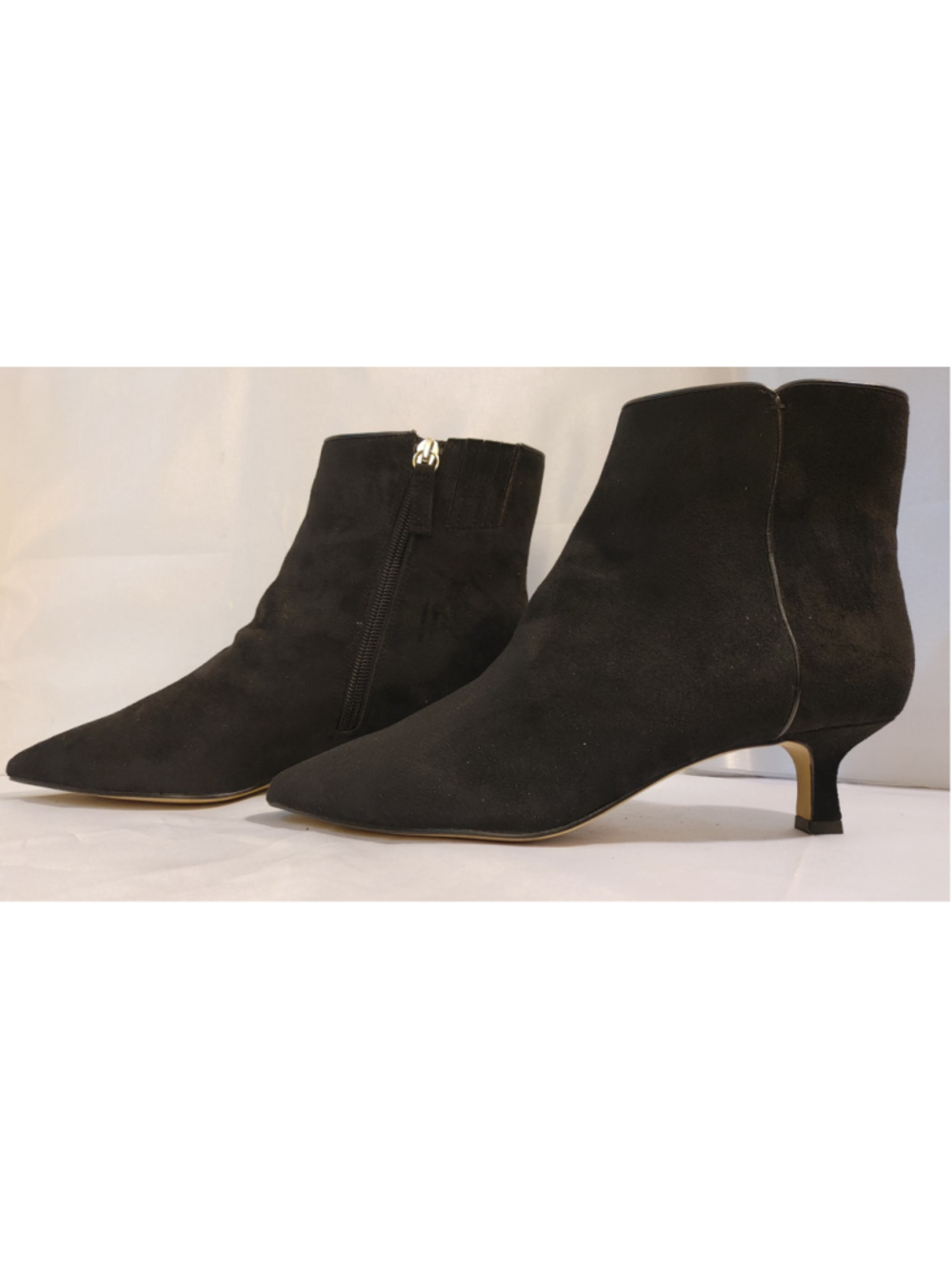 J. Crew Fiona Suede Kitten Heel Boots Size 7 NWOT - Picture 3 of 7